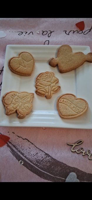 Sablés nature lots par 5