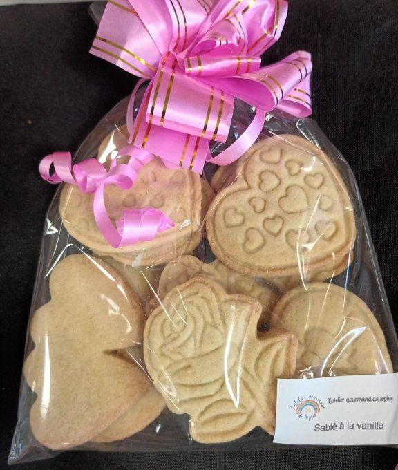 Sablé vanille lots par 10