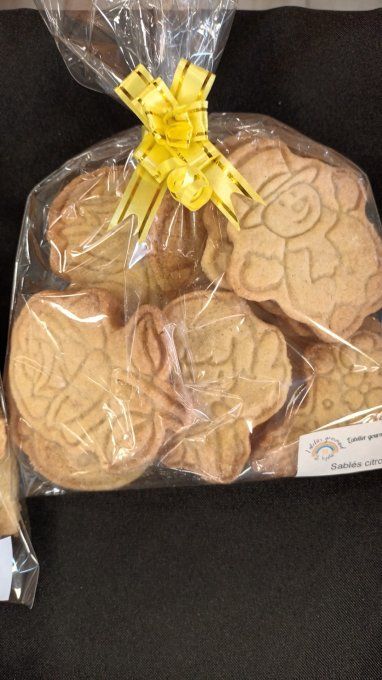 Sablés citron lots par 10