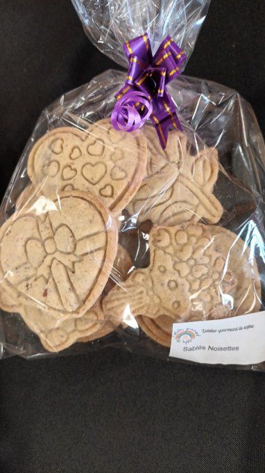 Sablés noisettes lots par 10