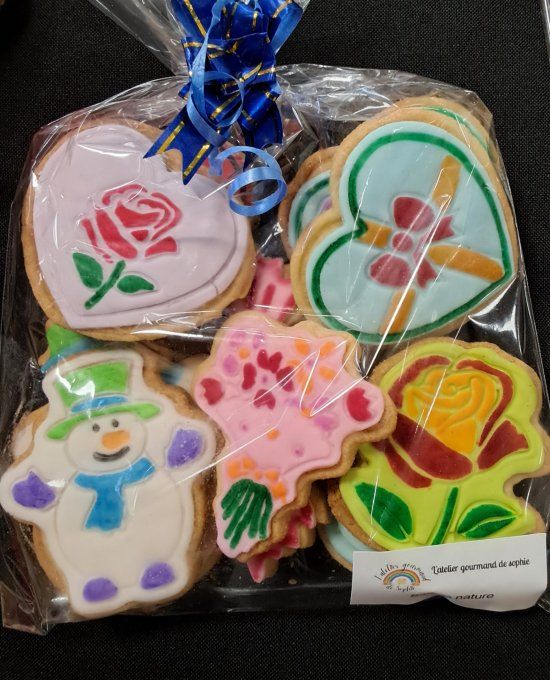 Sablés nature pâte à sucre lots par 10