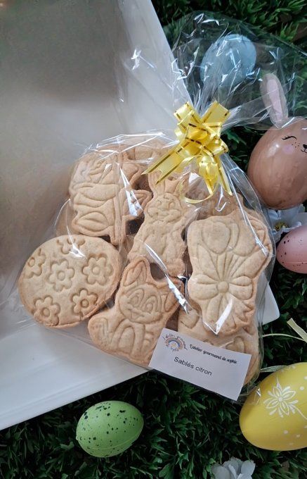 Sablés citron lots par 10