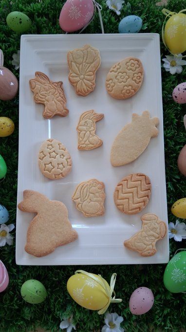 Sablés nature lots par 10