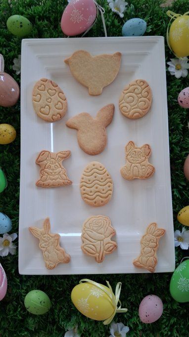 Sablé vanille lots par 10