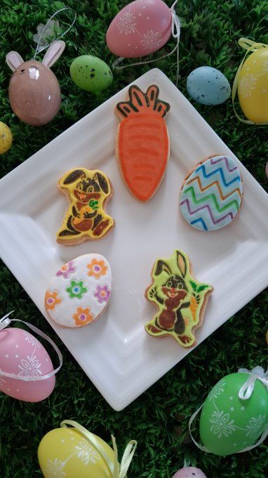 Sablés nature pâte à sucre lots par 5