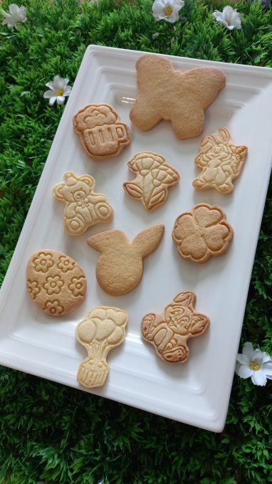 Sablés noisettes sans gluten lots par 10