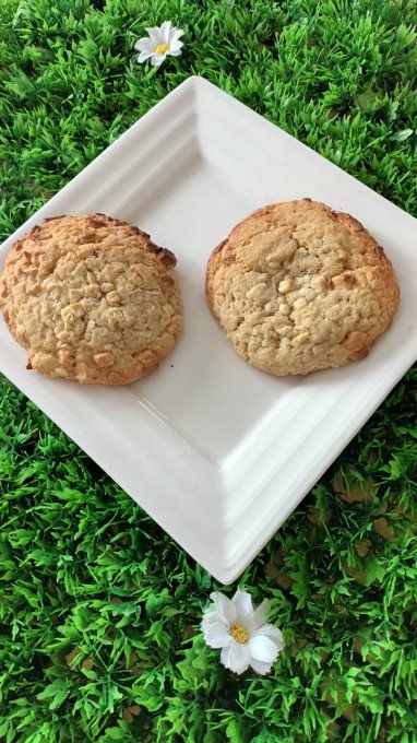 Cookies chocolat blanc lots par 2