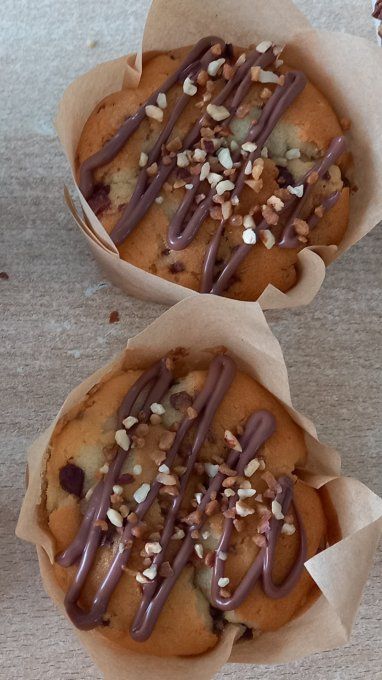 Muffins chocolat Praliné 